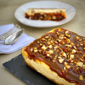 Caramel & Macadamia Cheesecake